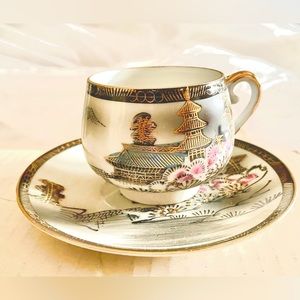 Fuji gorgeous 6 coffee set, made in Japan 💕